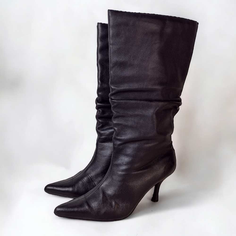 Seychelles Black Heeled Boots